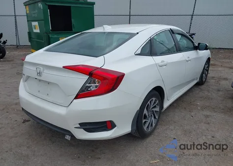 2018 Honda Civic Ex from USA, damaged, VIN 2HGFC2F77JH531616